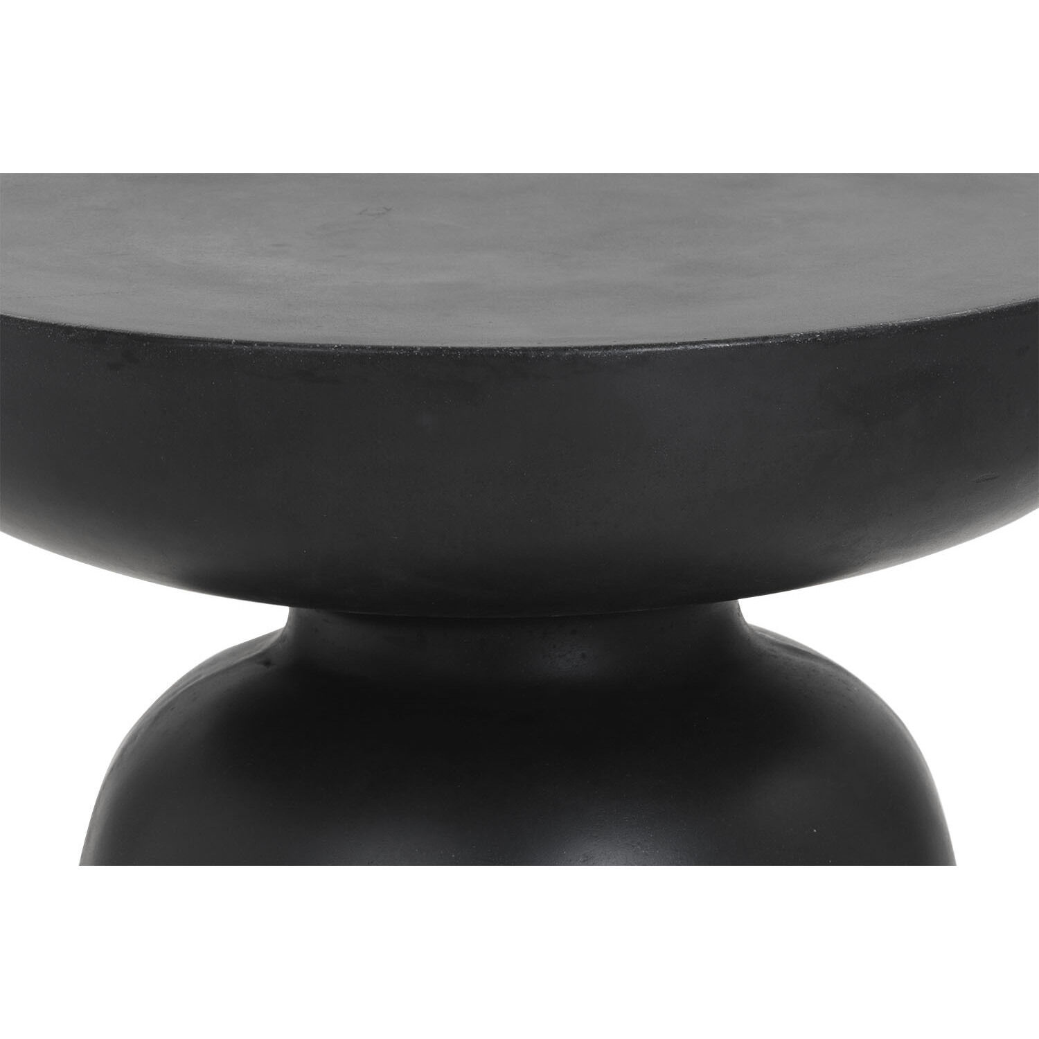 Lucida 20 X 18 inch Black Outdoor End Table